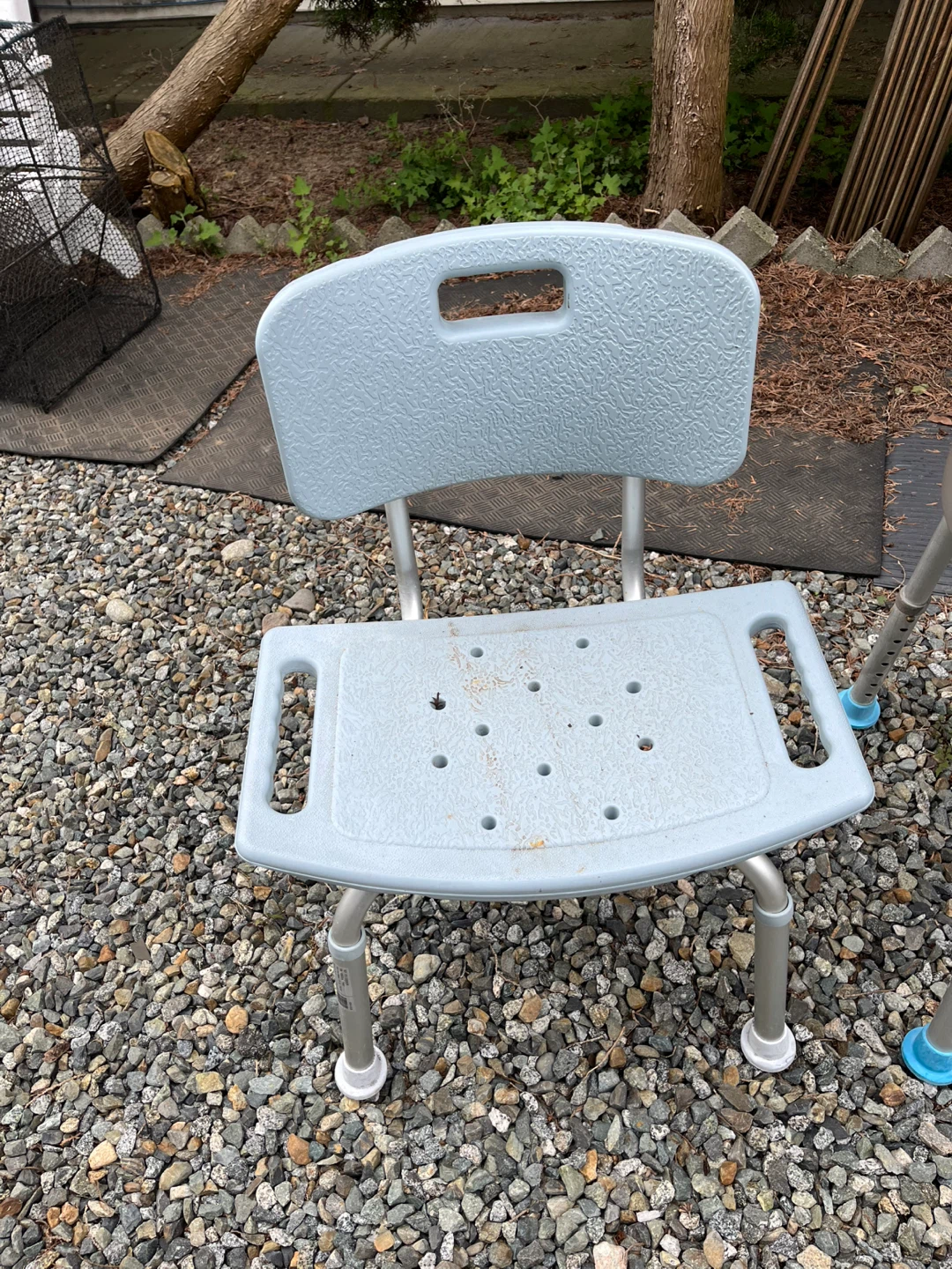 Shower Chair and Bath Stool Set - photo 3