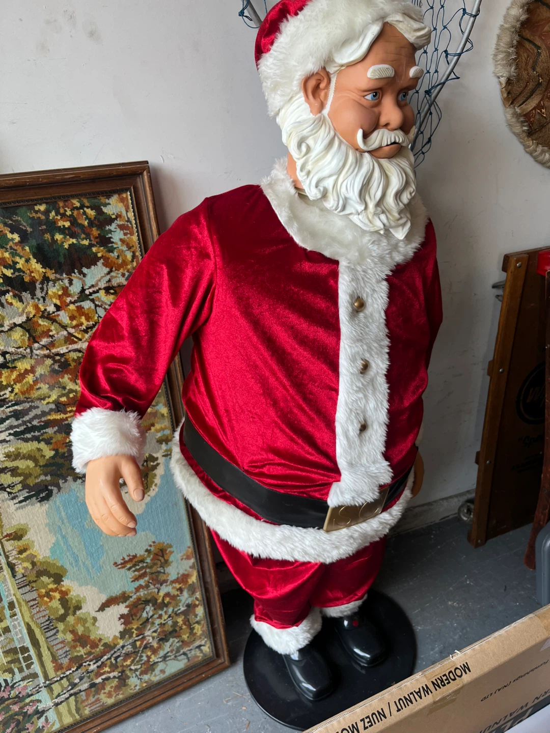 Life sized Animated Santa Claus Christmas Decor - photo 2