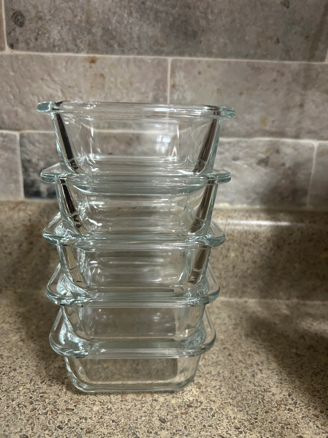 Set of 5 Glass Ramekins