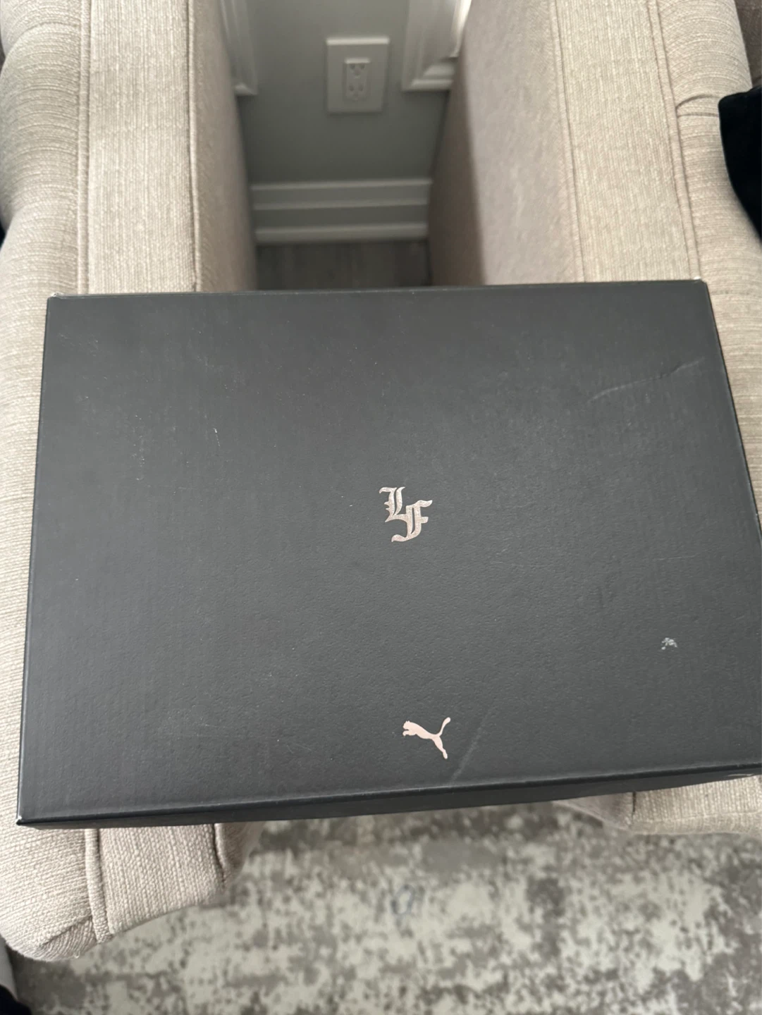 Puma la France total black shoes Price negotiable - photo 4
