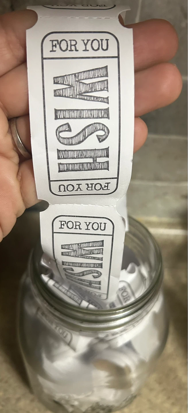Wishes Jar with "For You" Wish Slips - photo 3