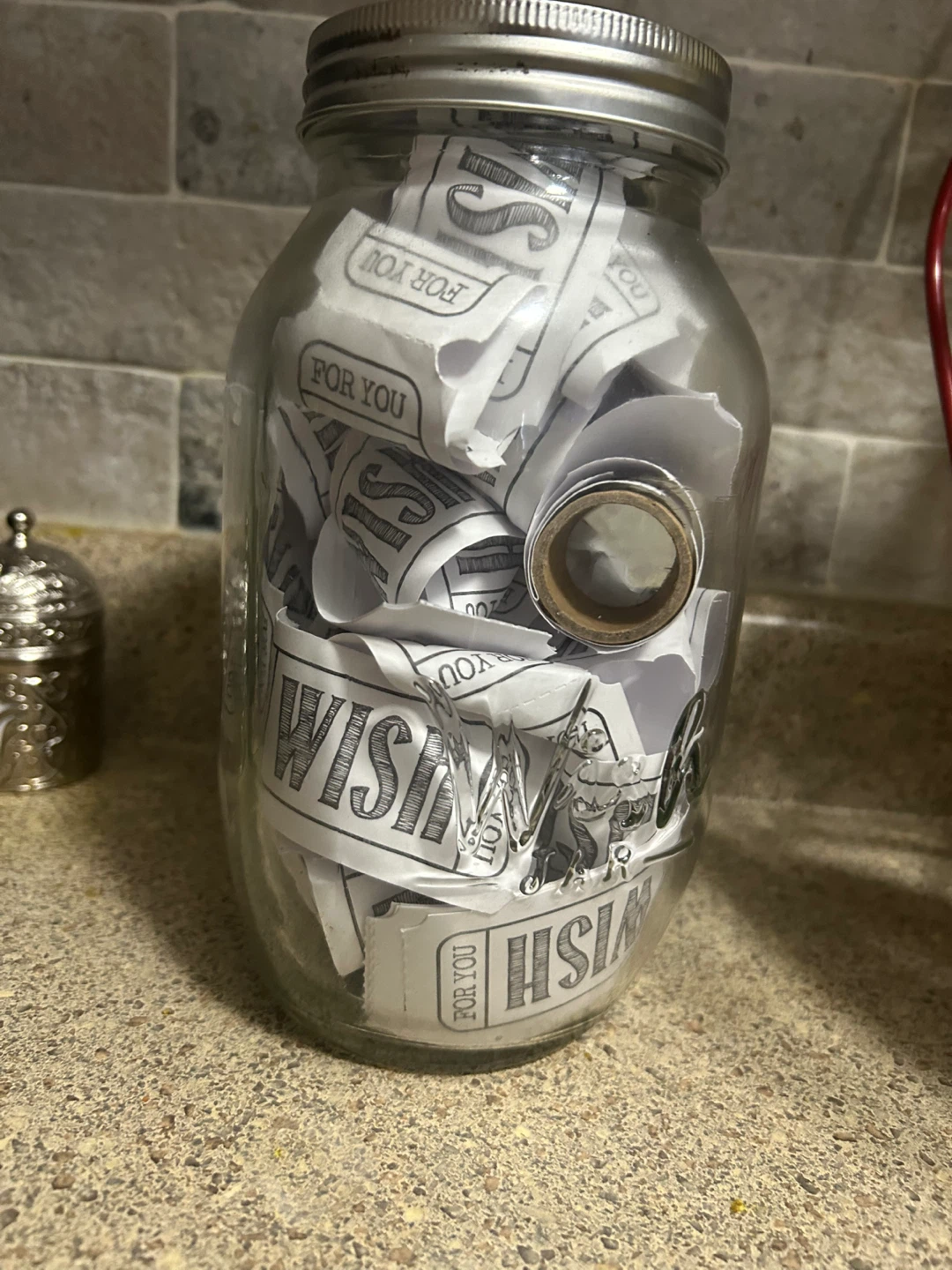 Wishes Jar with "For You" Wish Slips - photo 2