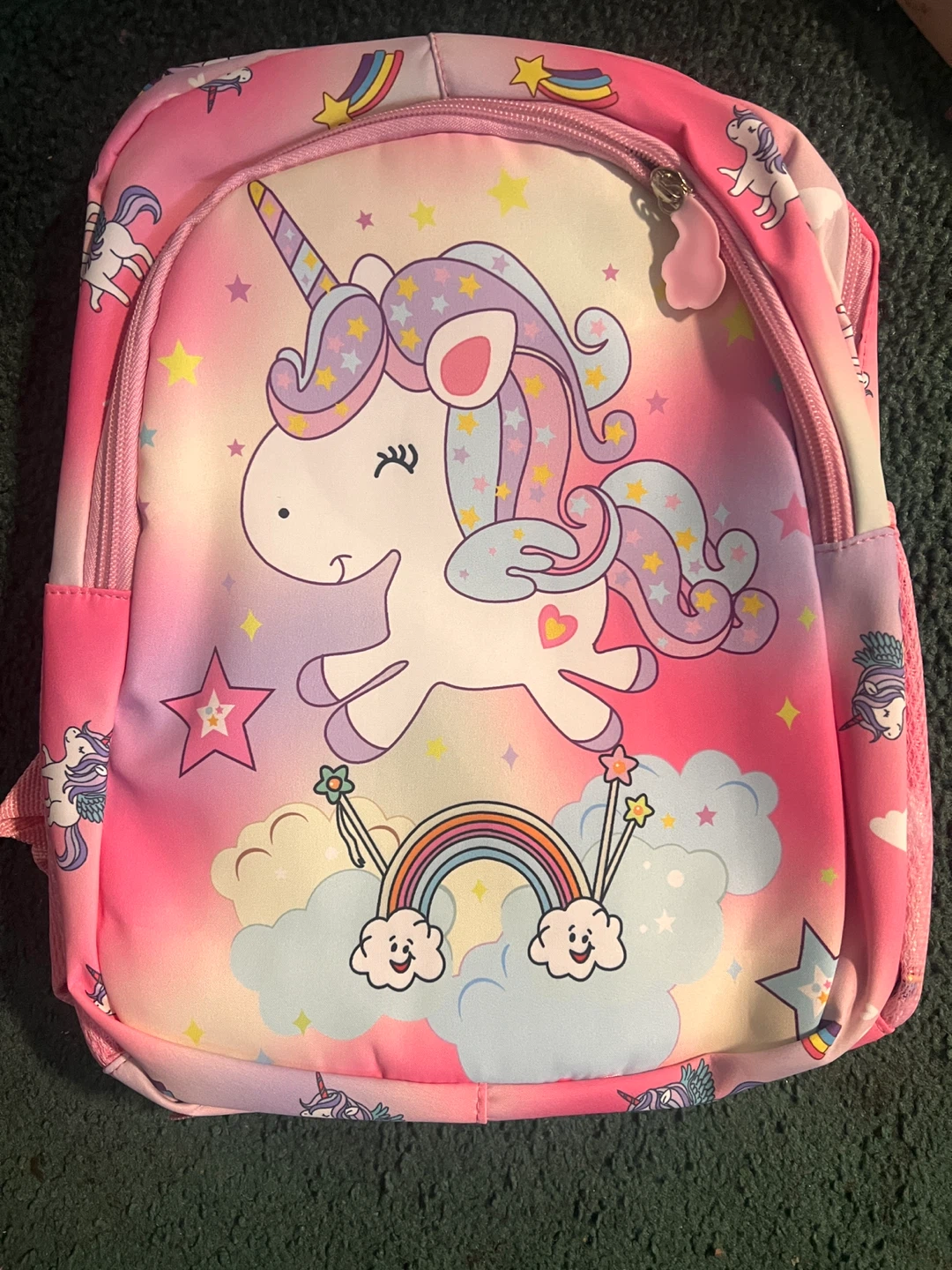Pink Unicorn Backpack for Kids