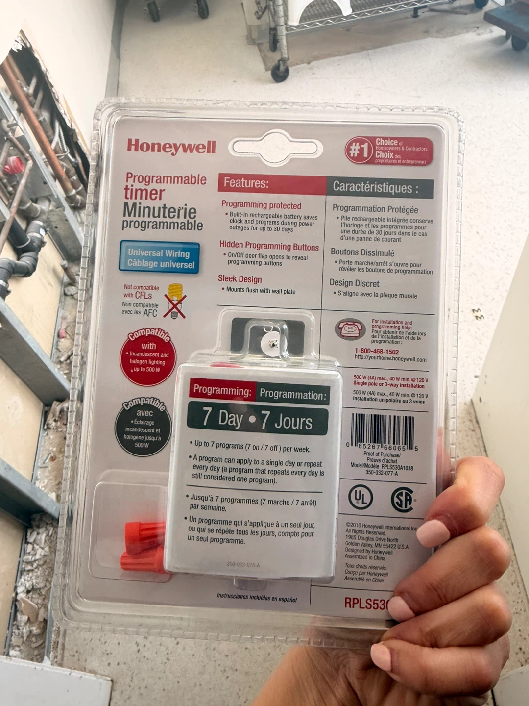 Honeywell ECONOSwitch Programmable Timer 7-Day - photo 2