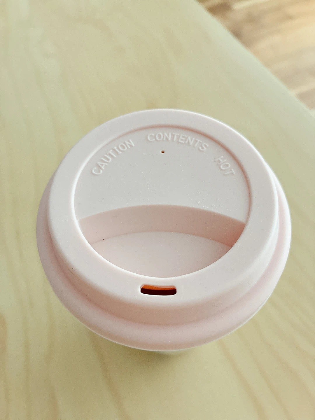 Ceramic Travel Mug with Pink Lid - photo 3