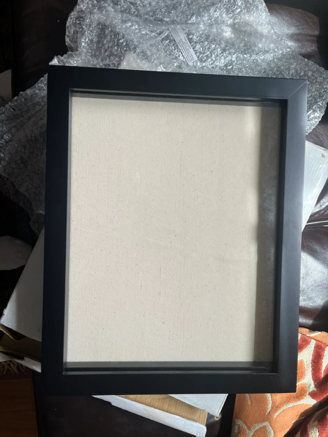 Wooden Photo Shadow Box - Black