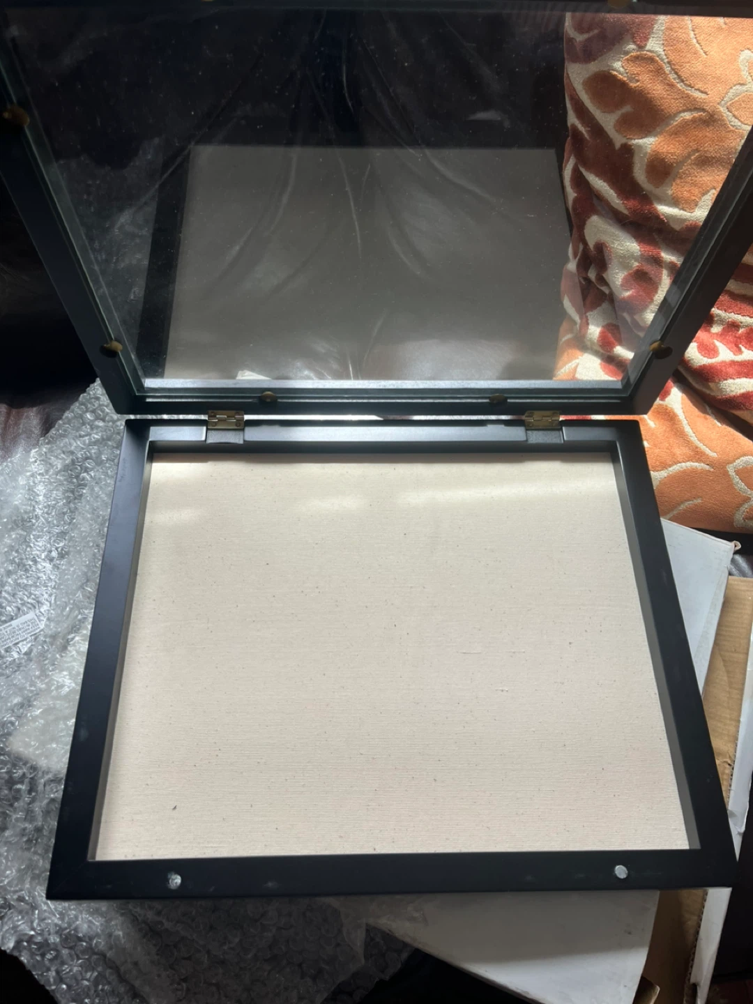 Wooden Photo Shadow Box - Black - photo 2