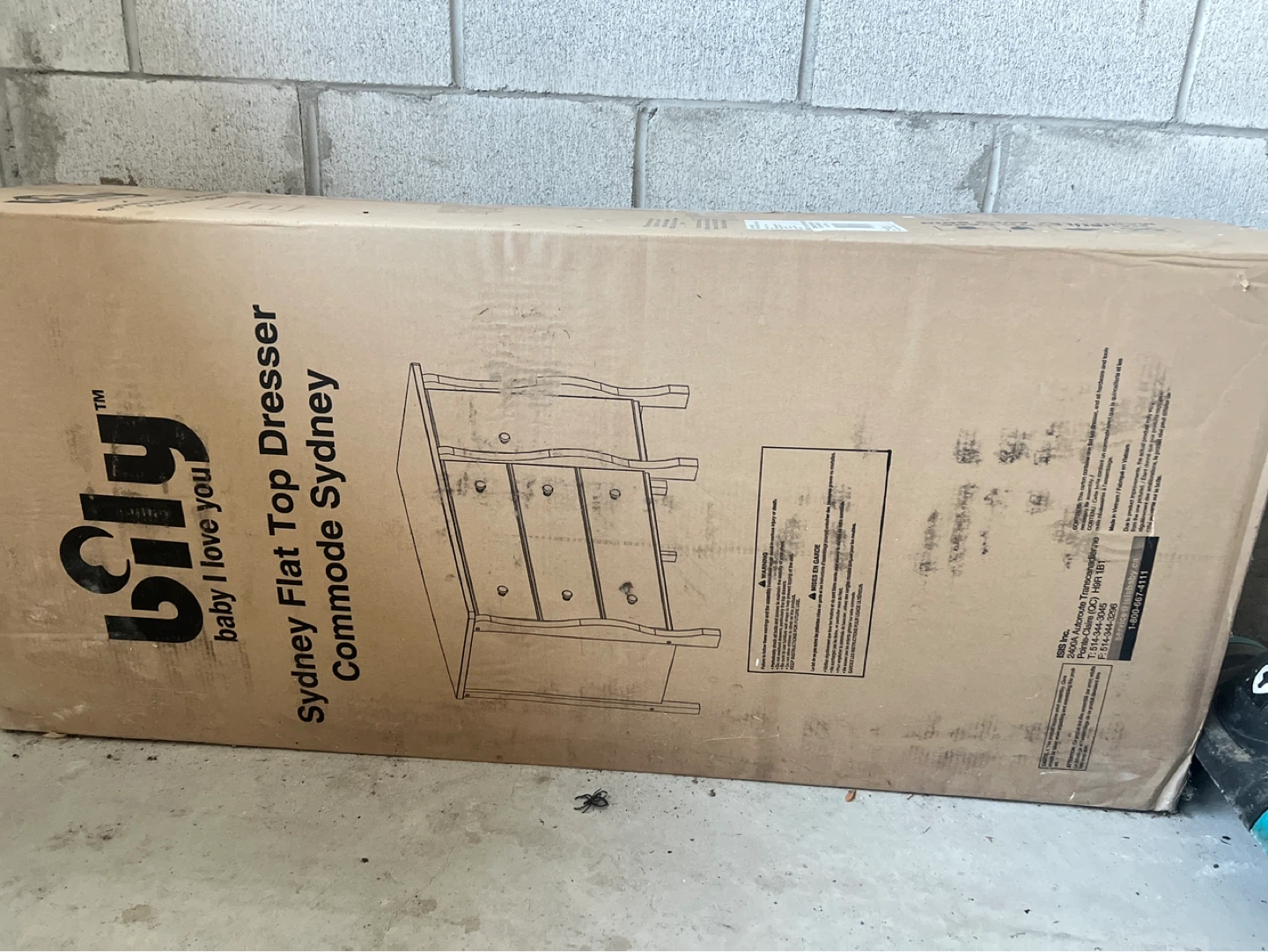 BILY Sydney Flat Top Dresser