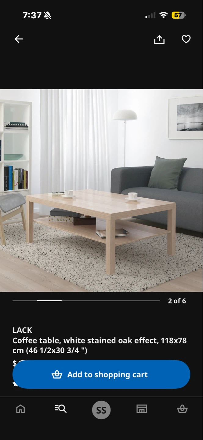 IKEA LACK Coffee Table - Brand new - photo 3