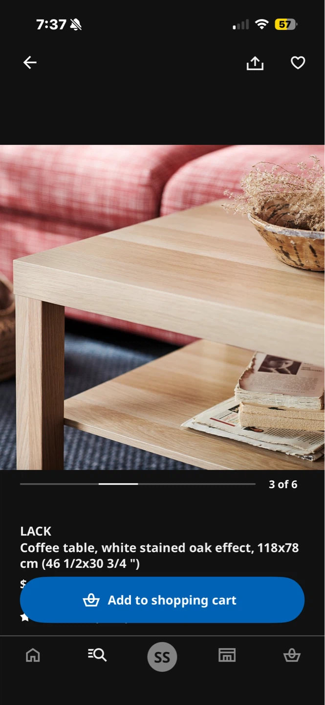 IKEA LACK Coffee Table - Brand new - photo 2