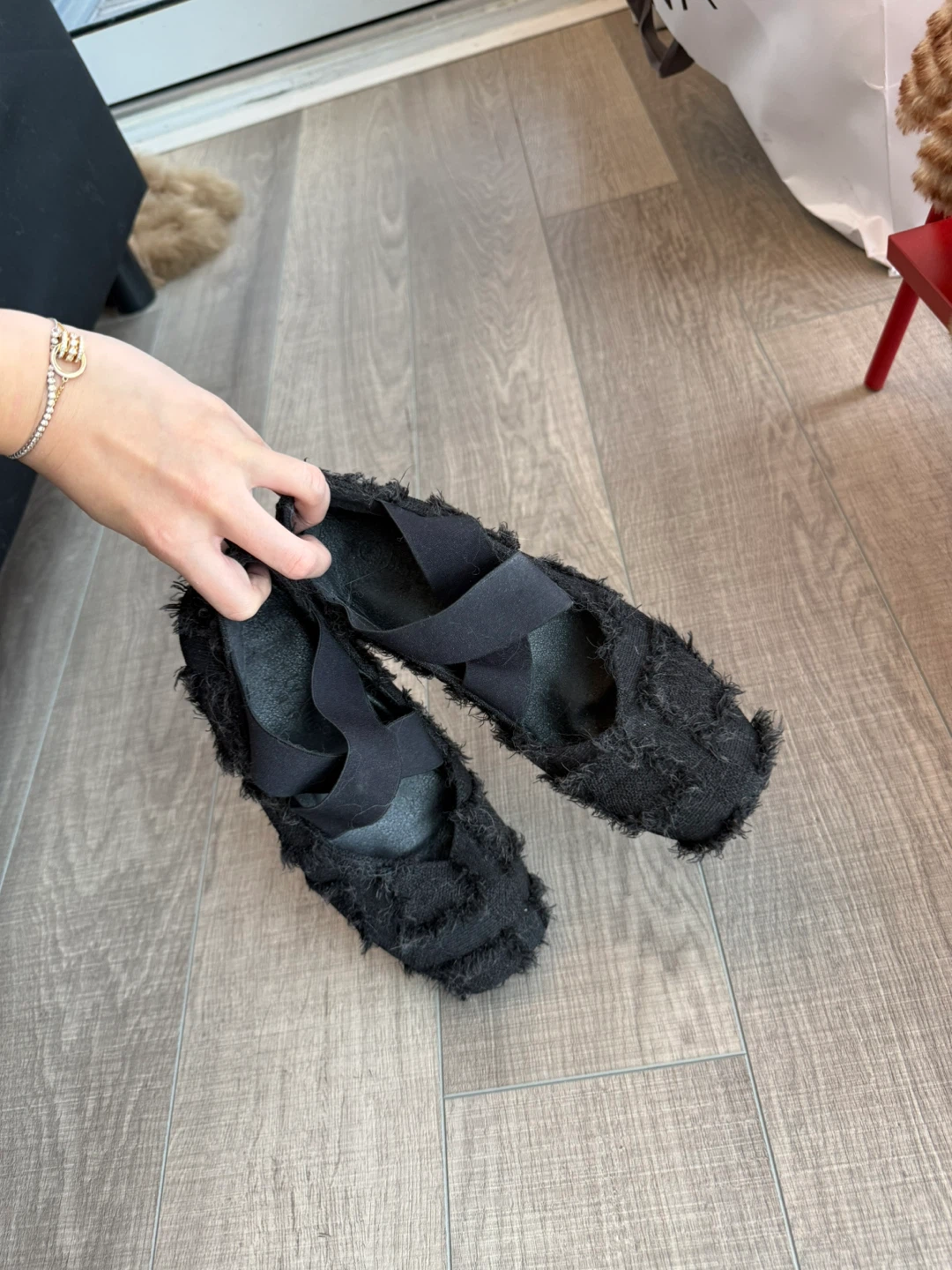 Black Ballet Flats size 36