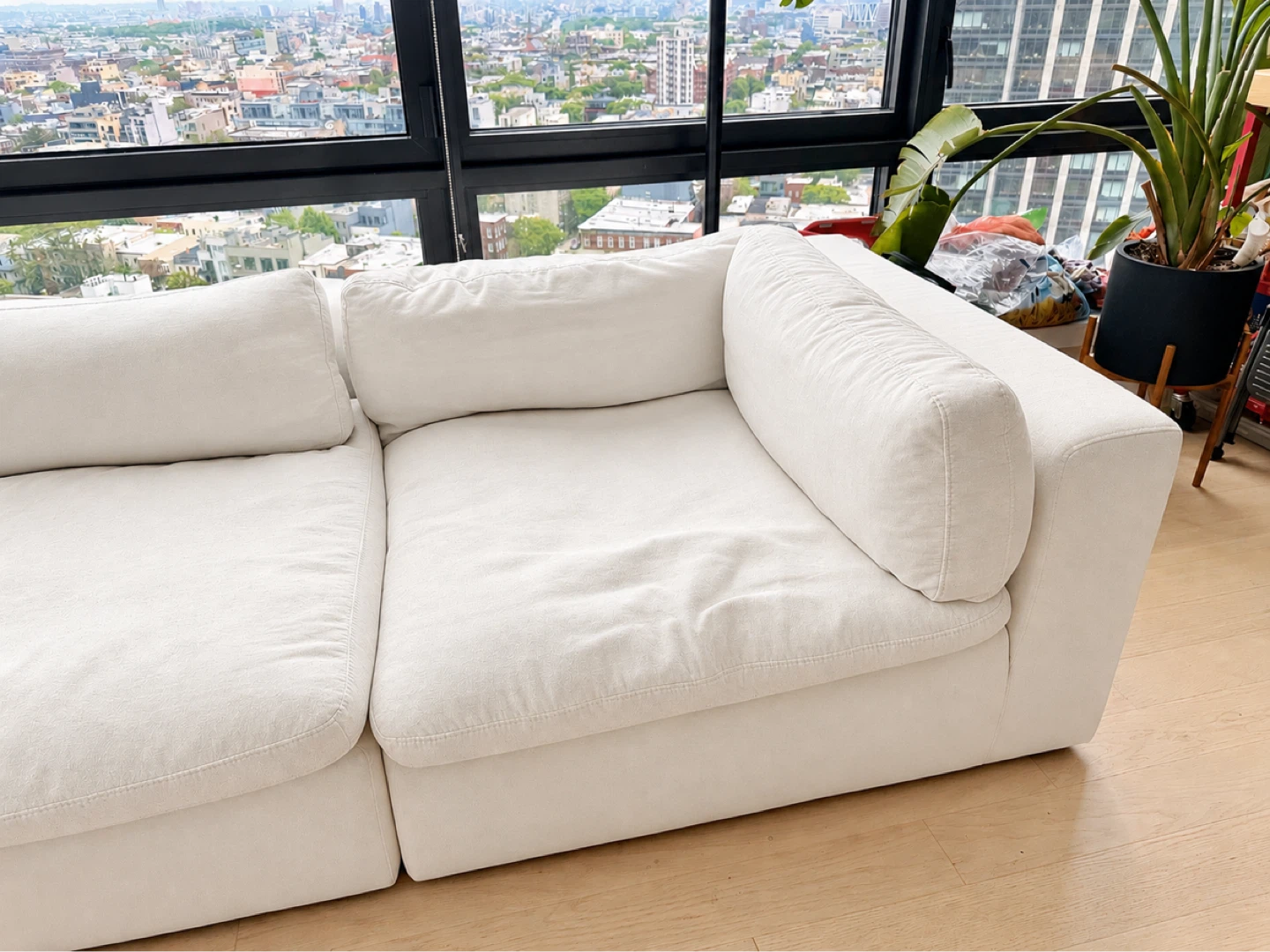 Bloom 4-Piece Modular Sofa White - photo 2