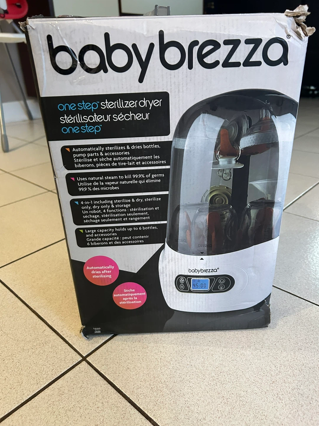 Baby Brezza One Step Sterilizer Dryer