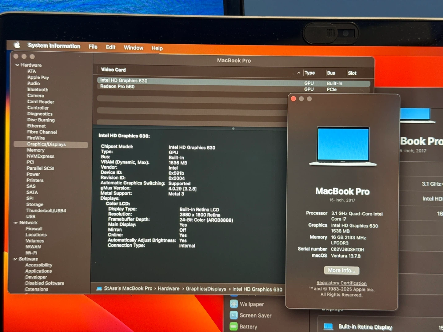 MacBook Pro 15-inch 2017 Touch Bar i7 1TB SSD NEW BATTERY - photo 4