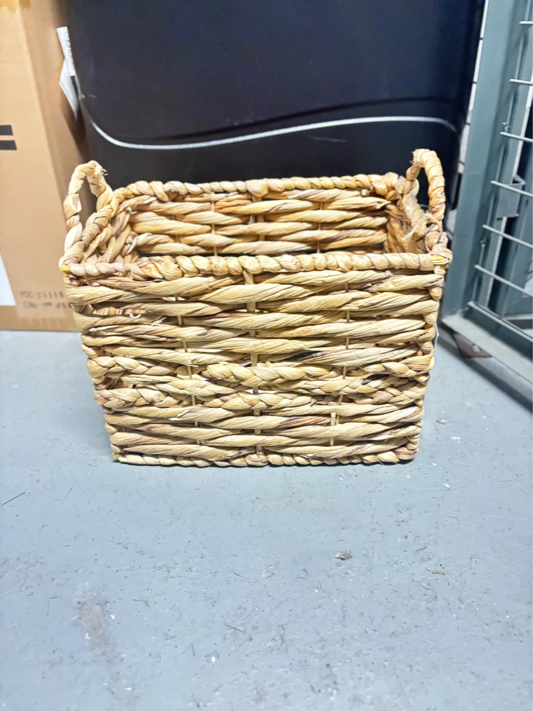 Woven Basket with Handles
