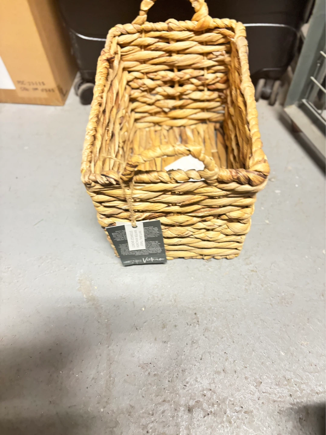 Woven Basket with Handles - photo 2