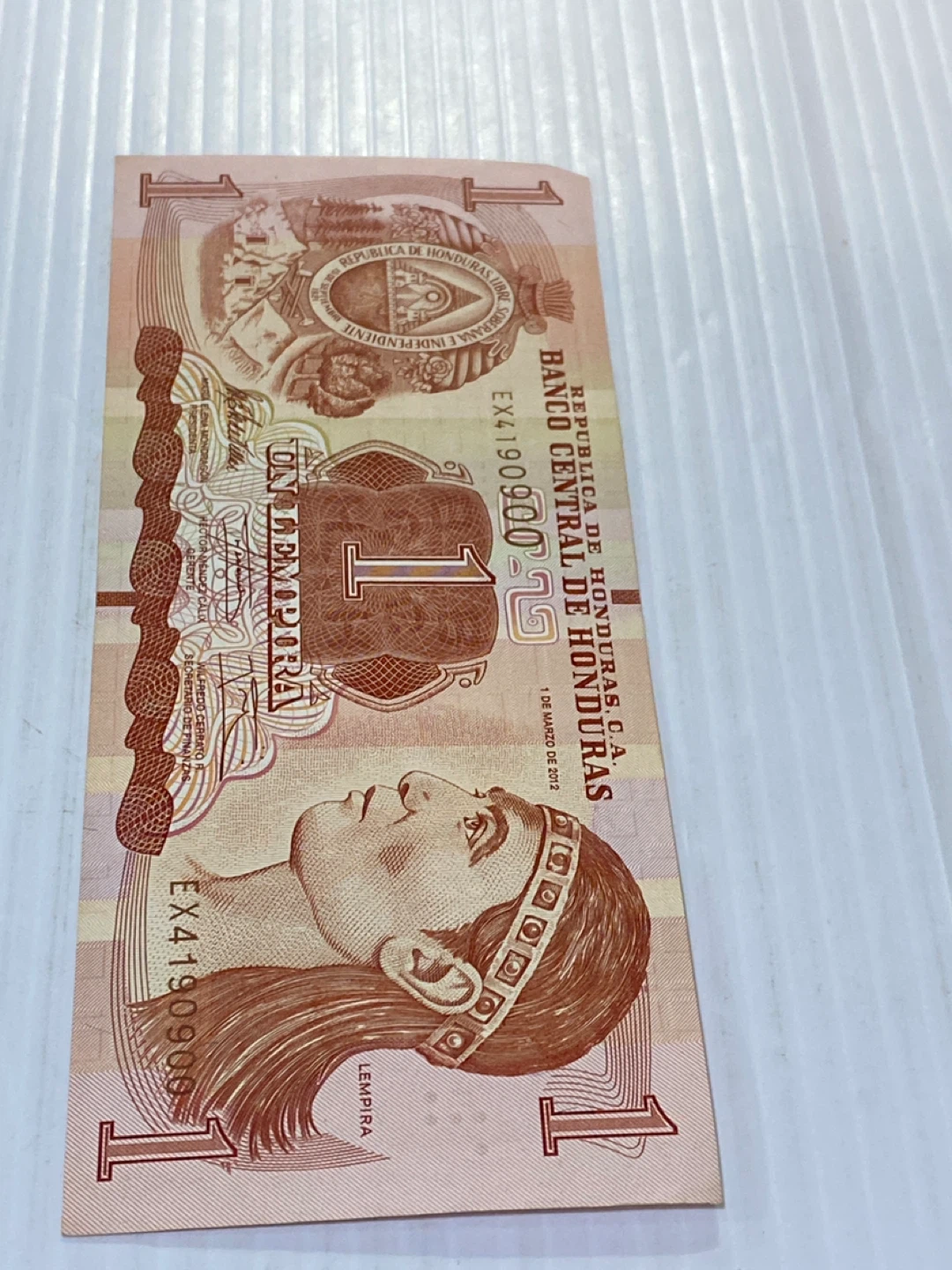 Honduras 1 Lempira Banknote