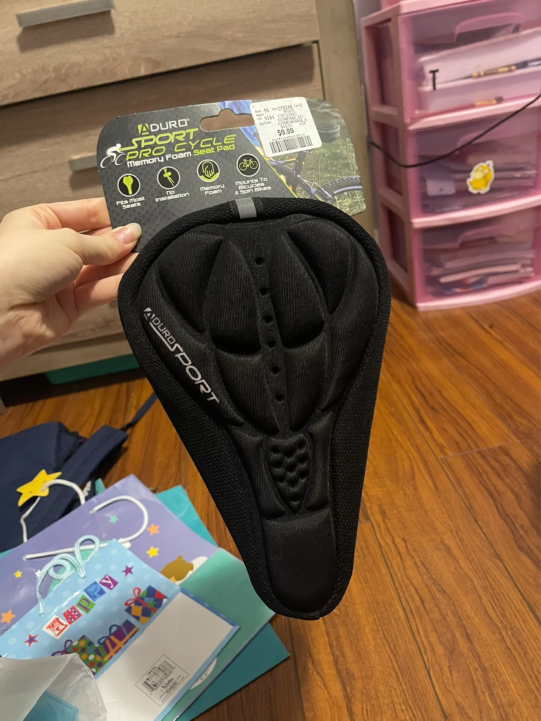 Memory Foam Bike Seat Pad - photo 2
