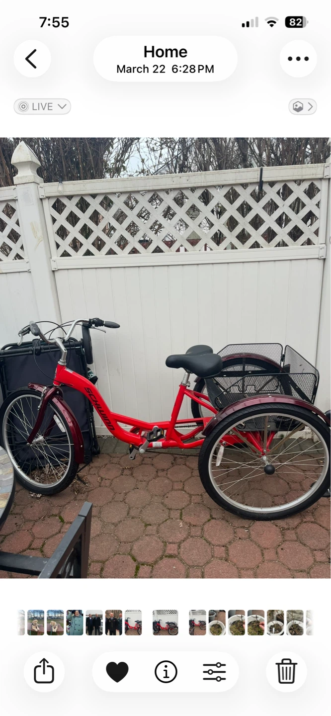 Red Schwinn Adult Tricycle - photo 2