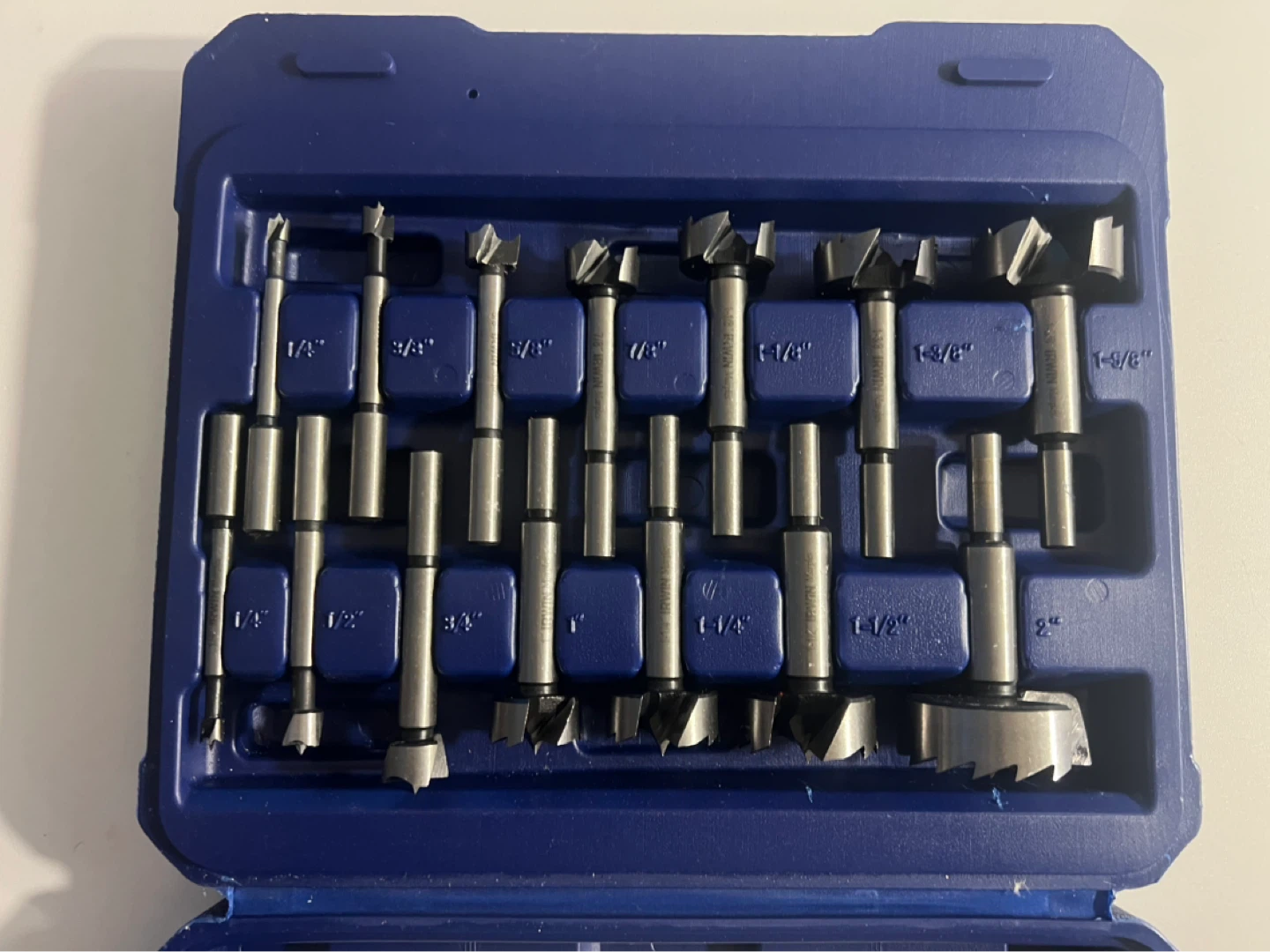 IRWIN MARPLES Forstner Bit Set - photo 3