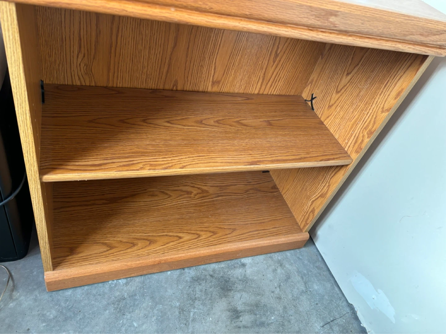 Oak 2-Tier Shelf Unit - photo 4