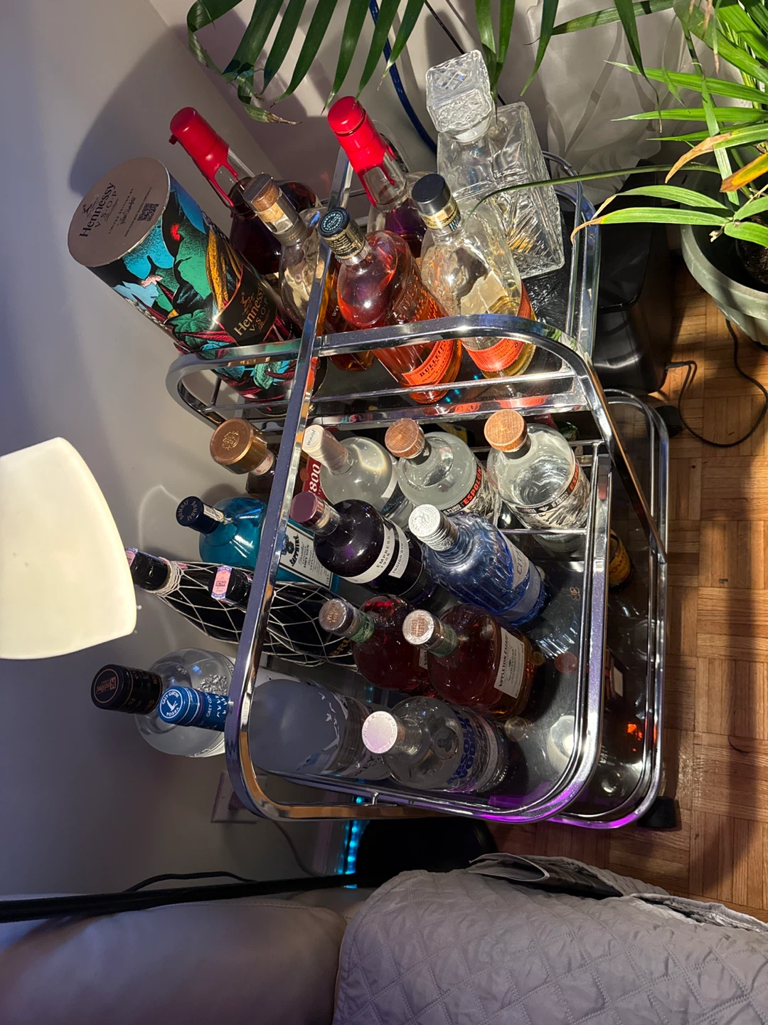 Chrome Bar Cart - photo 2