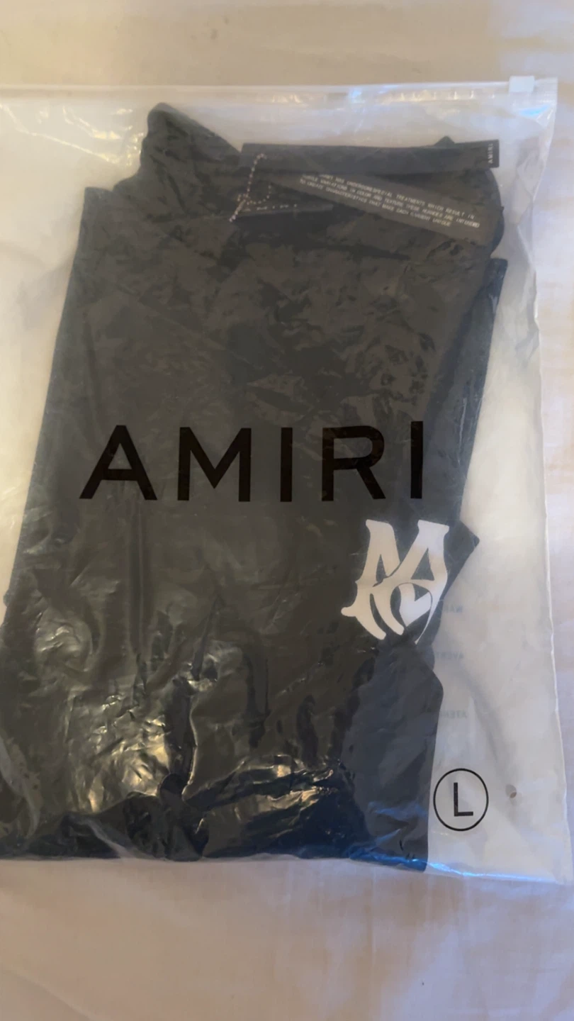 AMIRI Black T-Shirt Size L - photo 5