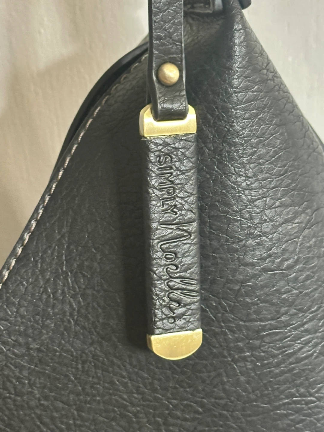 simply noelle leather hobo bag - photo 5