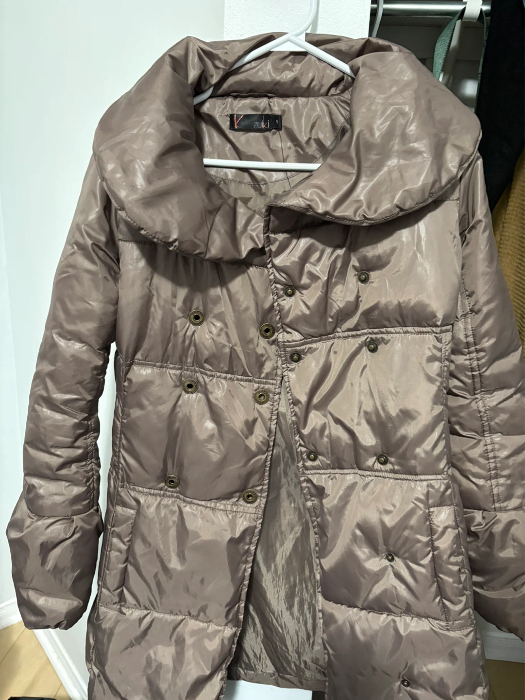 ZUIKI Puffer Coat - Taupe - photo 2