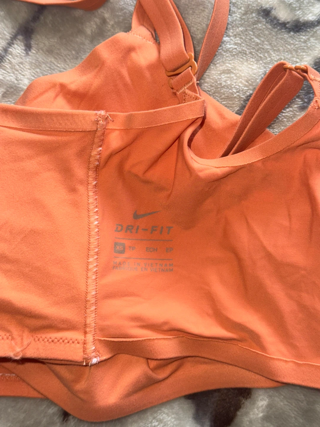 Nike Dri-FIT Sports Bra Peach - photo 3