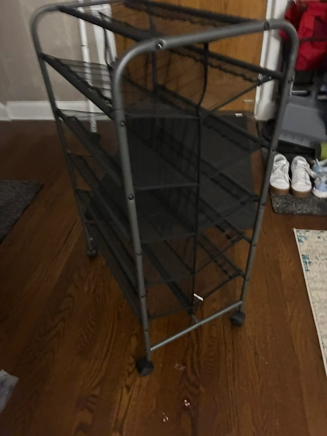 5-Tier Rolling Shoe Rack - photo 4