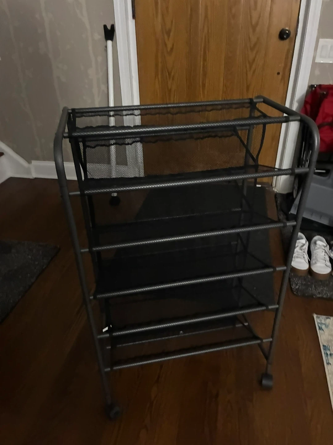 5-Tier Rolling Shoe Rack - photo 2