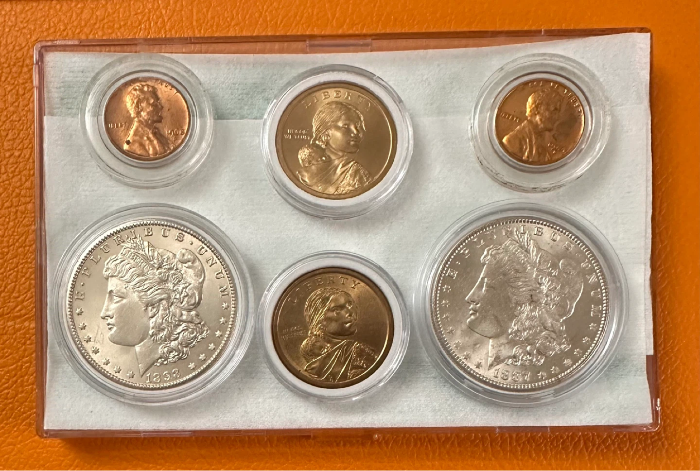 USA Morgan Dollar Coin Collection Set