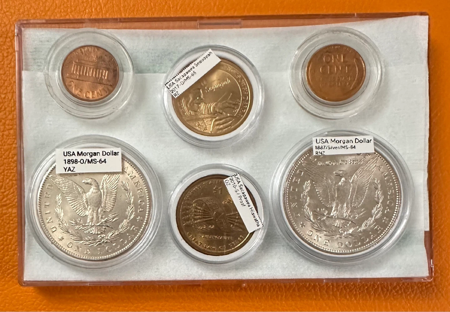 USA Morgan Dollar Coin Collection Set - photo 2