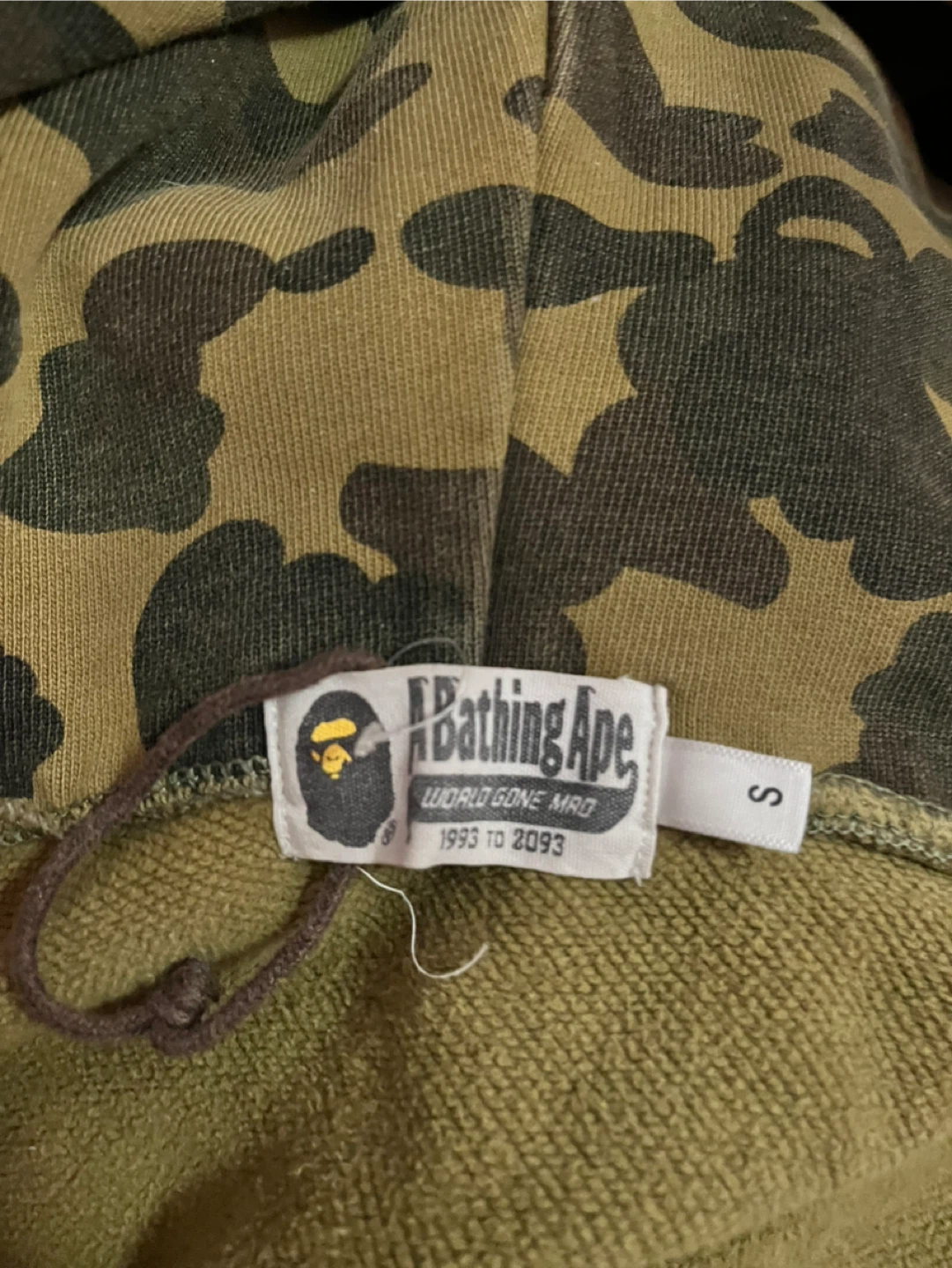A Bathing Ape Camo Shark Hoodie (Cannot Zip!!!!!) - photo 3