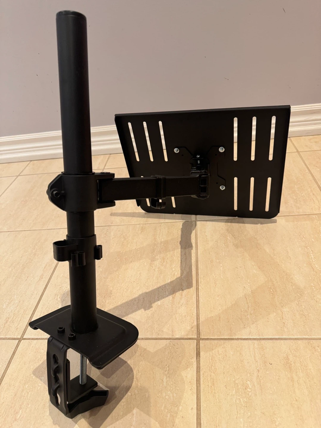 Adjustable Monitor and Laptop Desk Mount Stand - photo 3