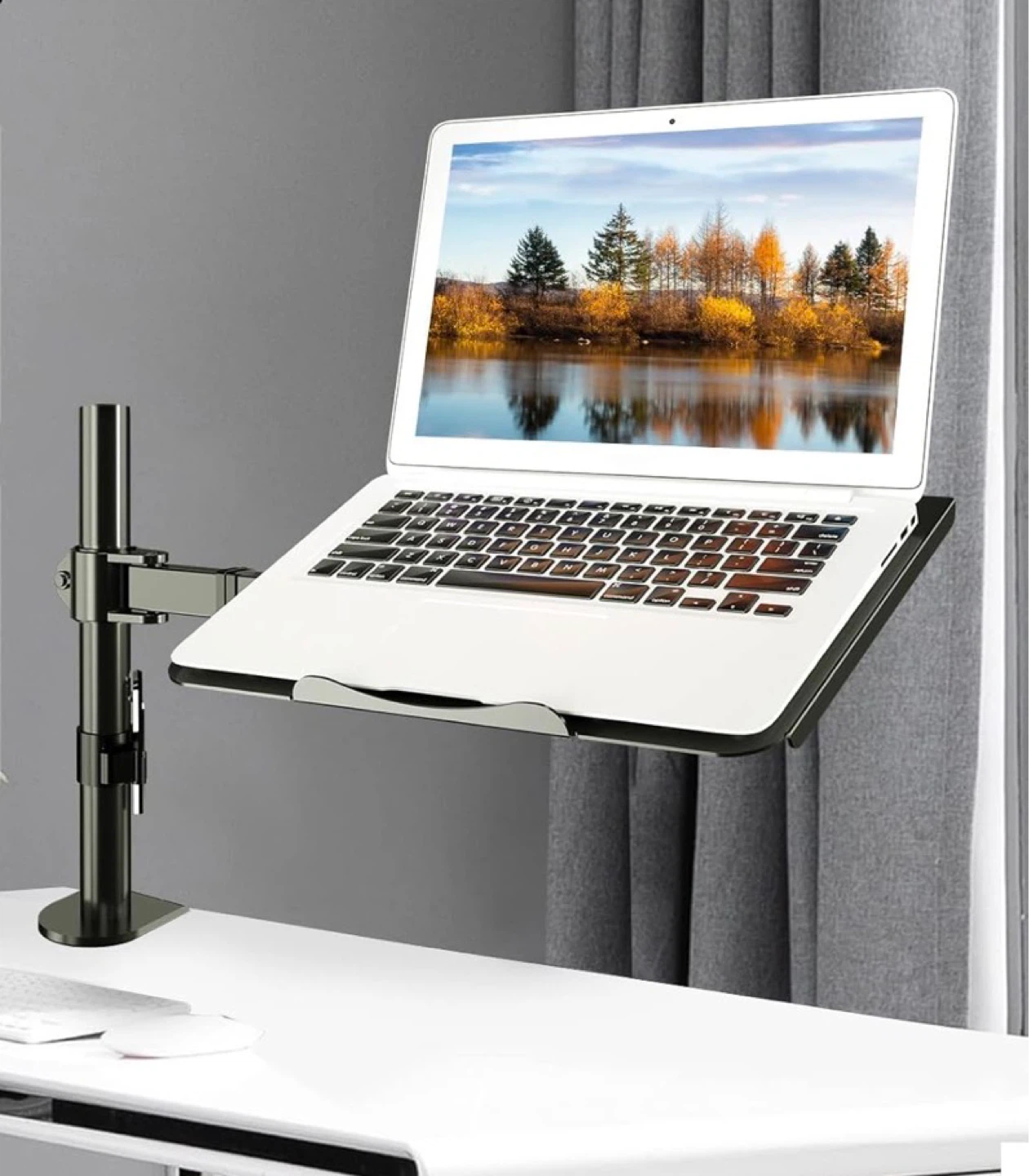 Adjustable Monitor and Laptop Desk Mount Stand - photo 4