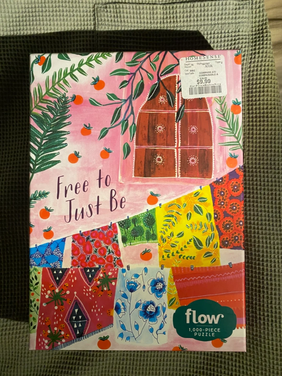 Flow 1,000 Piece Puzzle "Free to Just Be"