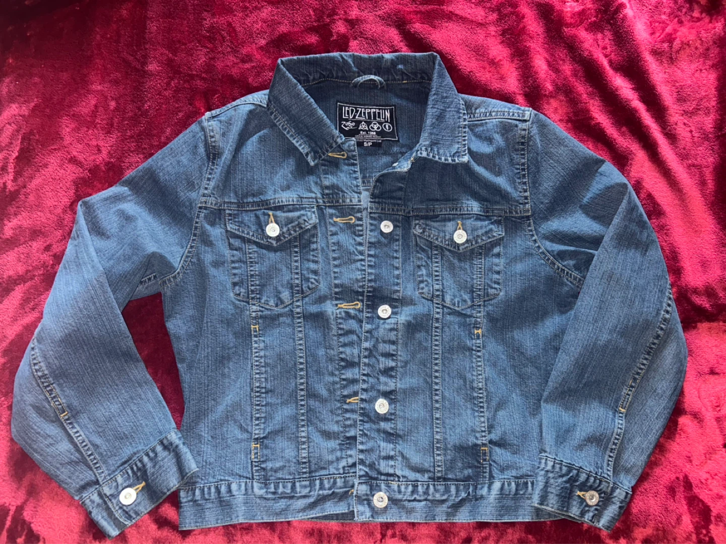 Led Zeppelin "Over Europe 1980" Denim Jacket - photo 2