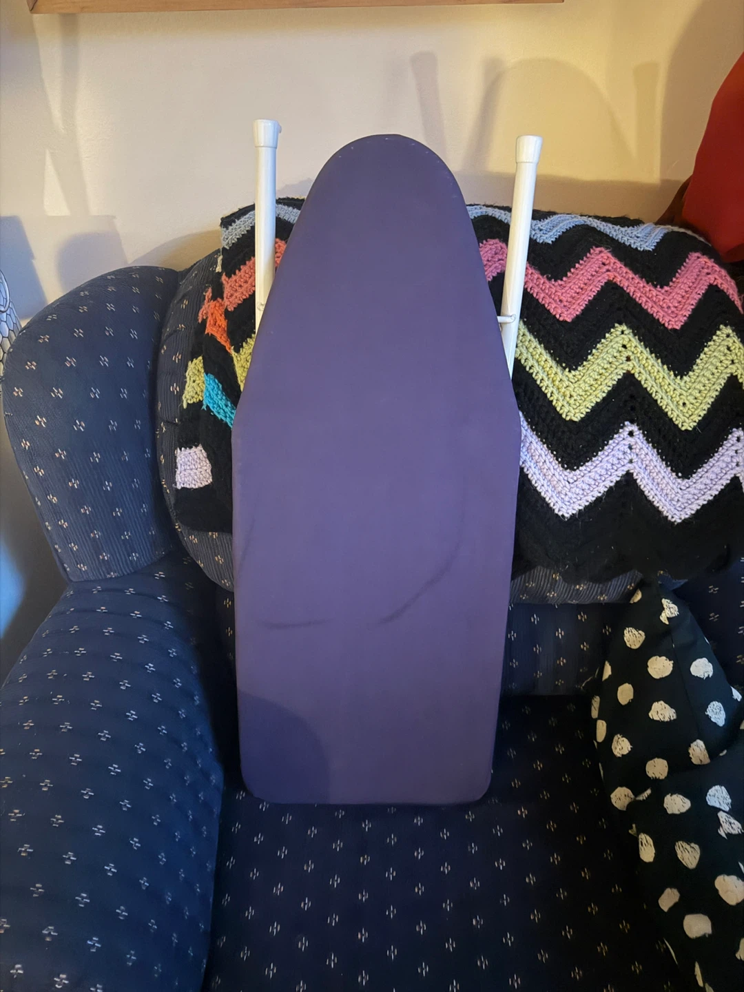 Purple Tabletop Ironing Board