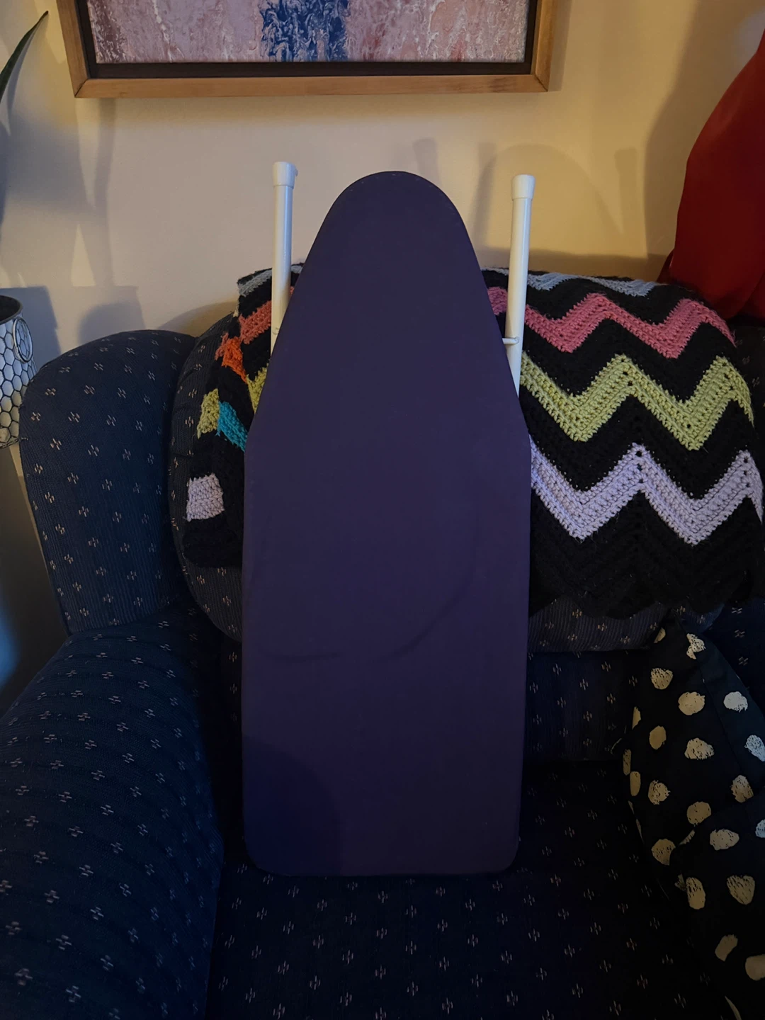 Purple Tabletop Ironing Board - photo 2