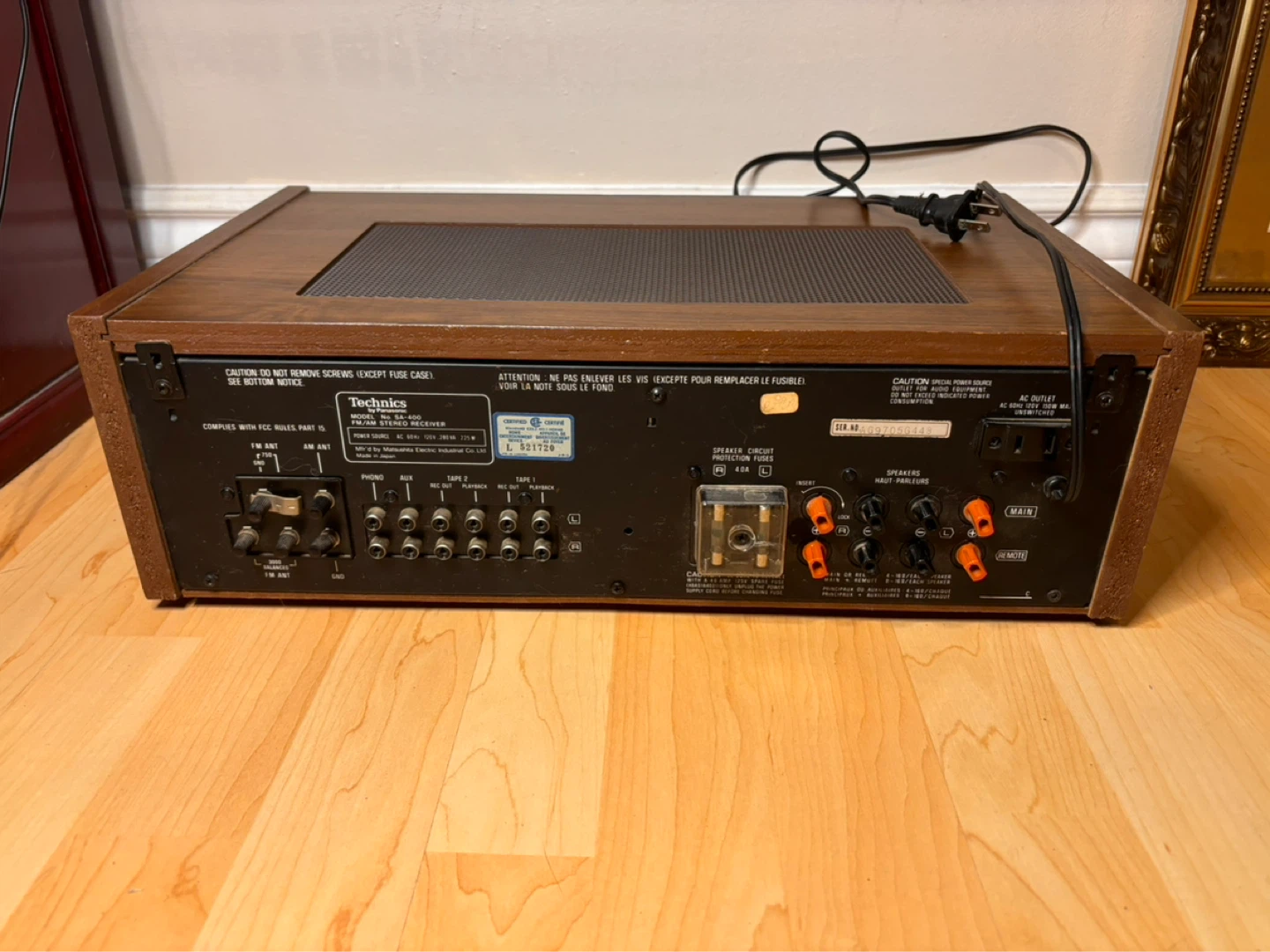 Vintage Technics SA-400 Stereo Receiver - photo 3