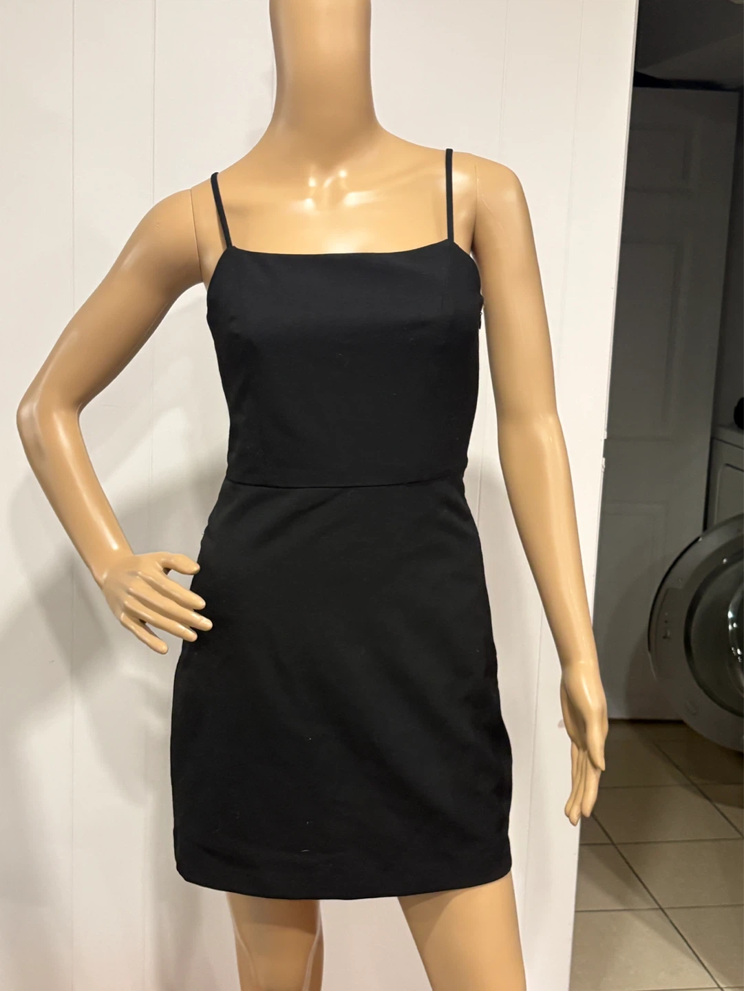Wilfred Black Mini Dress Size 2 - photo 2