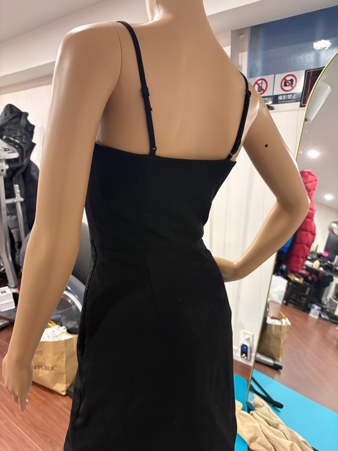 Wilfred Black Mini Dress Size 2 - photo 4