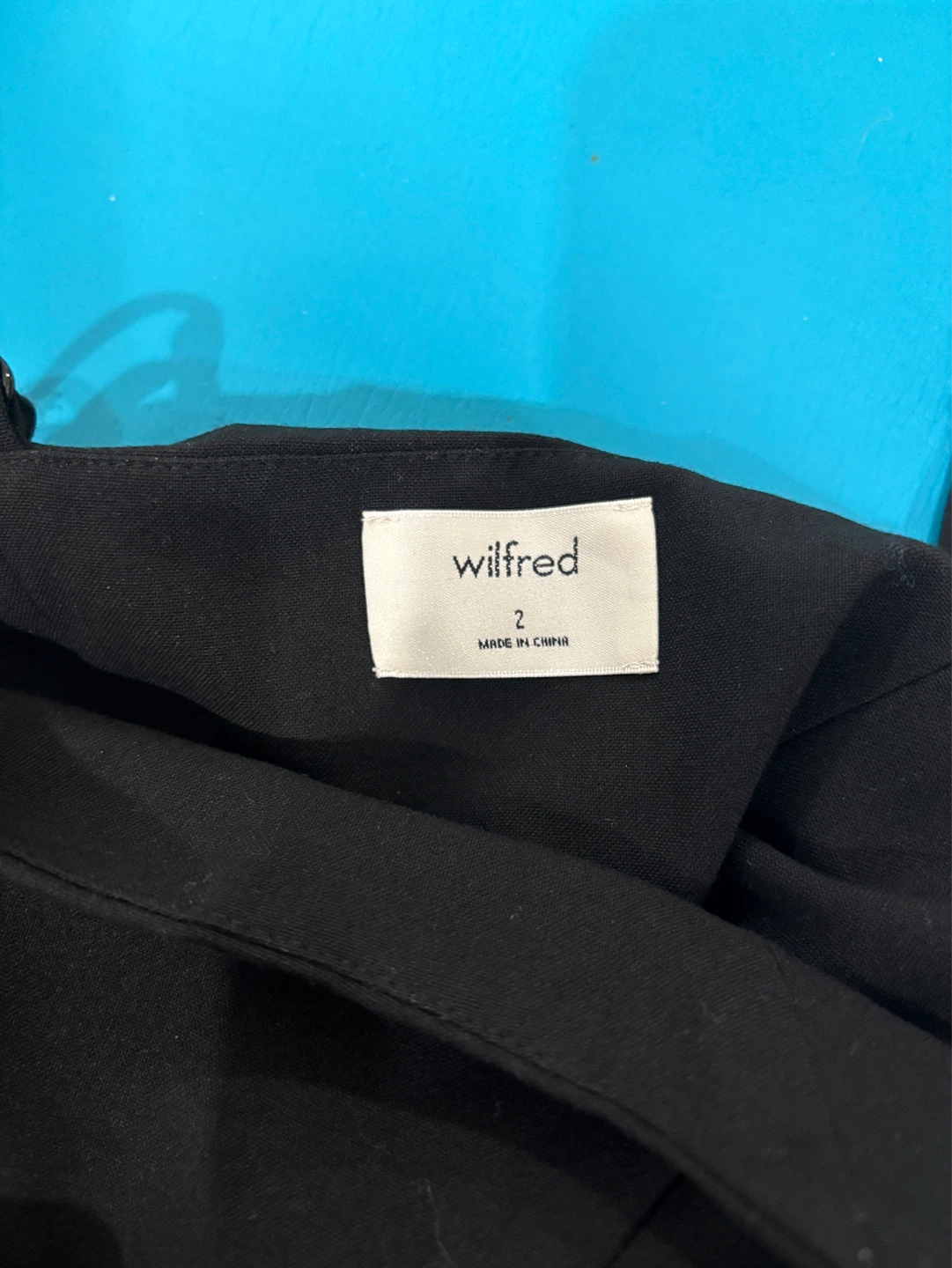 Wilfred Black Mini Dress Size 2 - photo 5