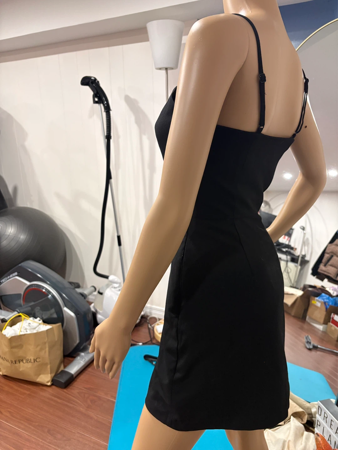 Wilfred Black Mini Dress Size 2 - photo 3