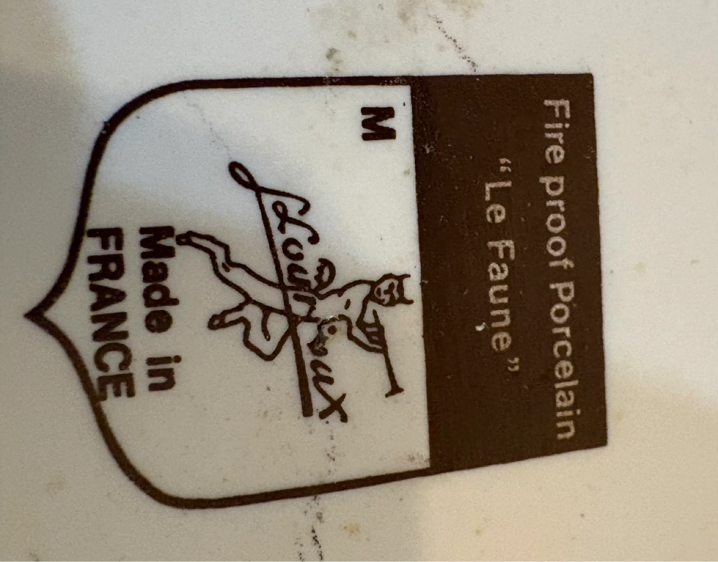 Le Faune Fire Proof Porcelain Casserole Dish - photo 3