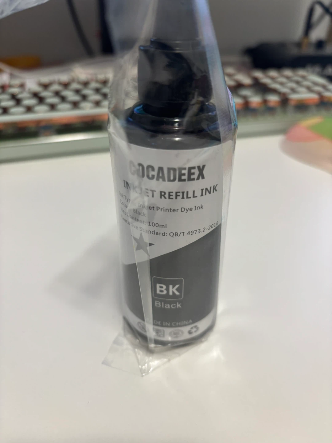 COCADEEX Black Inkjet Refill Ink - 100ml