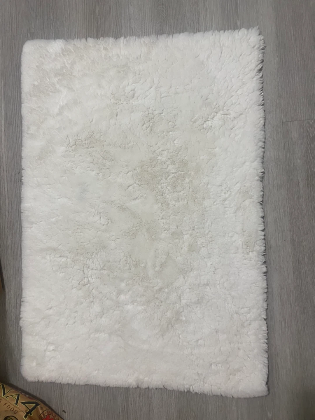 White Faux Sheepskin Rug