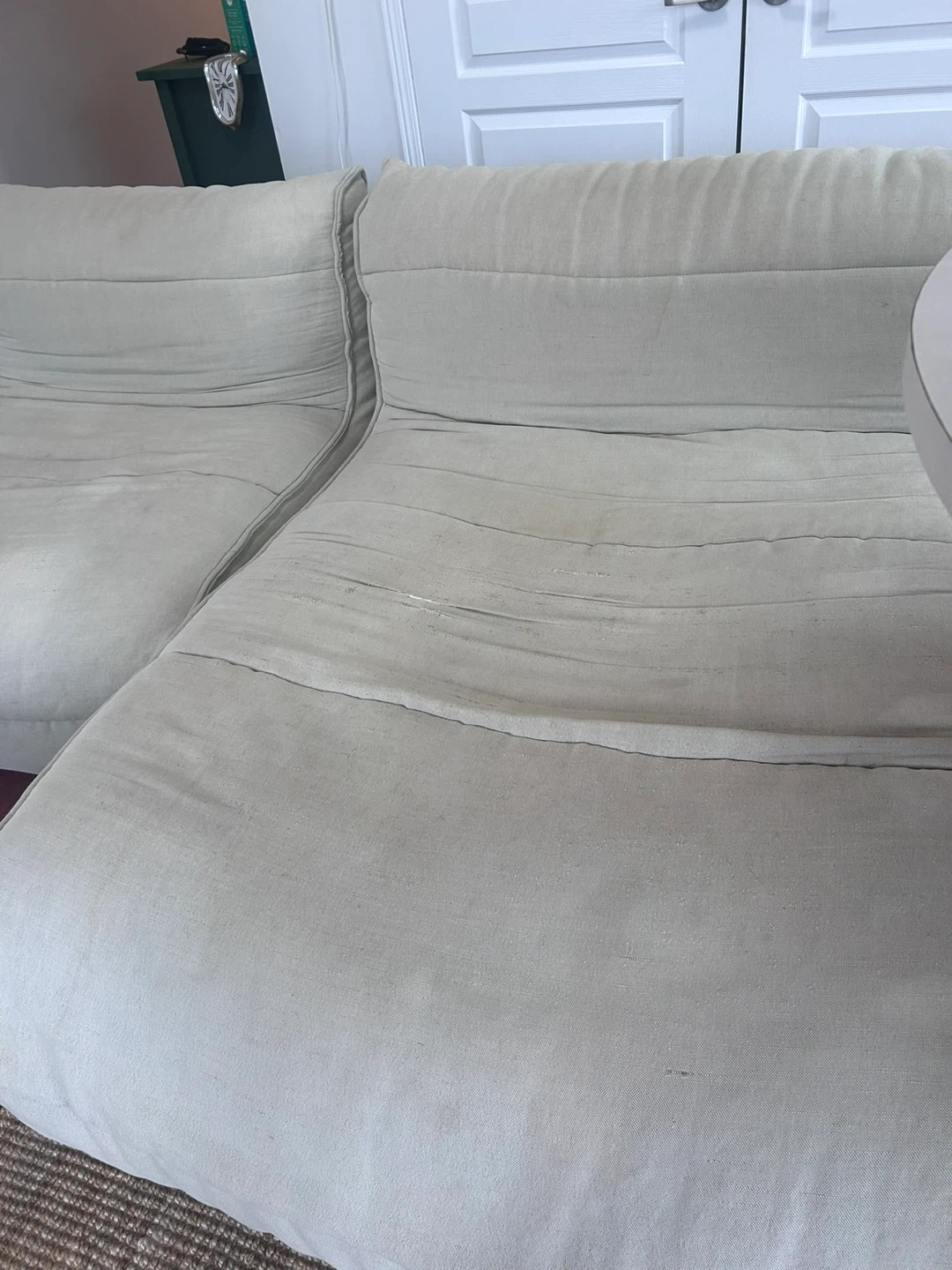 Two piece small sectional MOVING SALE - photo 5